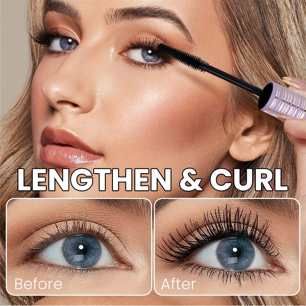 MAYCHEER Mascara Waterproof Smudge Proof Long Lasting Volumizing Lengthening Curling Tube Mascara TK