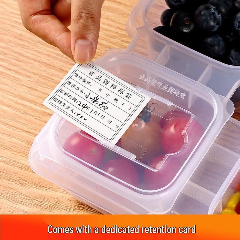 Kindergarten 9-Compartment Food Sample Box
