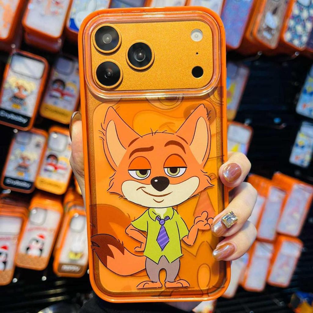 Judy Nik Rabbit Cartoon iPhone 14/13 Pro Max Case - Anti-Fall Protection