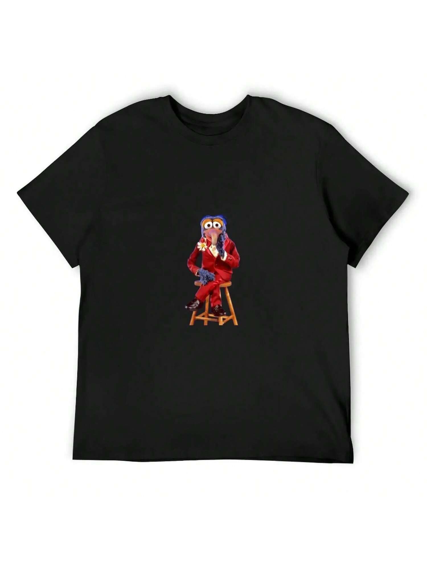 Gonzo Muppet T-Shirt Vintage Clothes Funny Gifts Cute Tops Workout Shirts For unisex S разноцветный