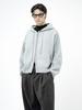 Chance'S Noi Sweater Hooded Zip-Up - Melnage /M244Tp05Ml