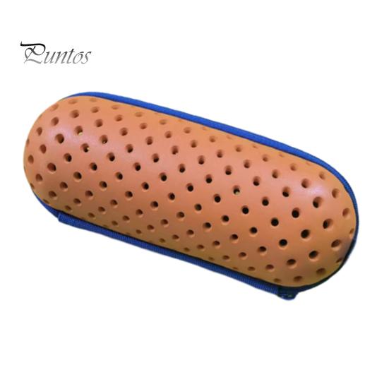 Swim Goggle-etui med glidelåslukking Lett beskyttelsesveske for briller Ventilert designbrilleboks for oppbevaring av svømmeutstyr