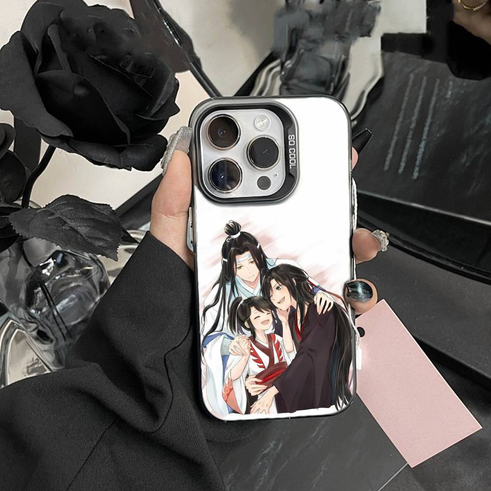 Grandmaster U-Demonic Cultivation Phone Case For iPhone17, 16,15,14,13,12 Pro Max Black Candy Matte Shockproof Cover