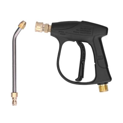 3000psi High Pressure Cleaning Gun Sprayer with Elbow Nozzle for M22 Threaded Inlet Connector
