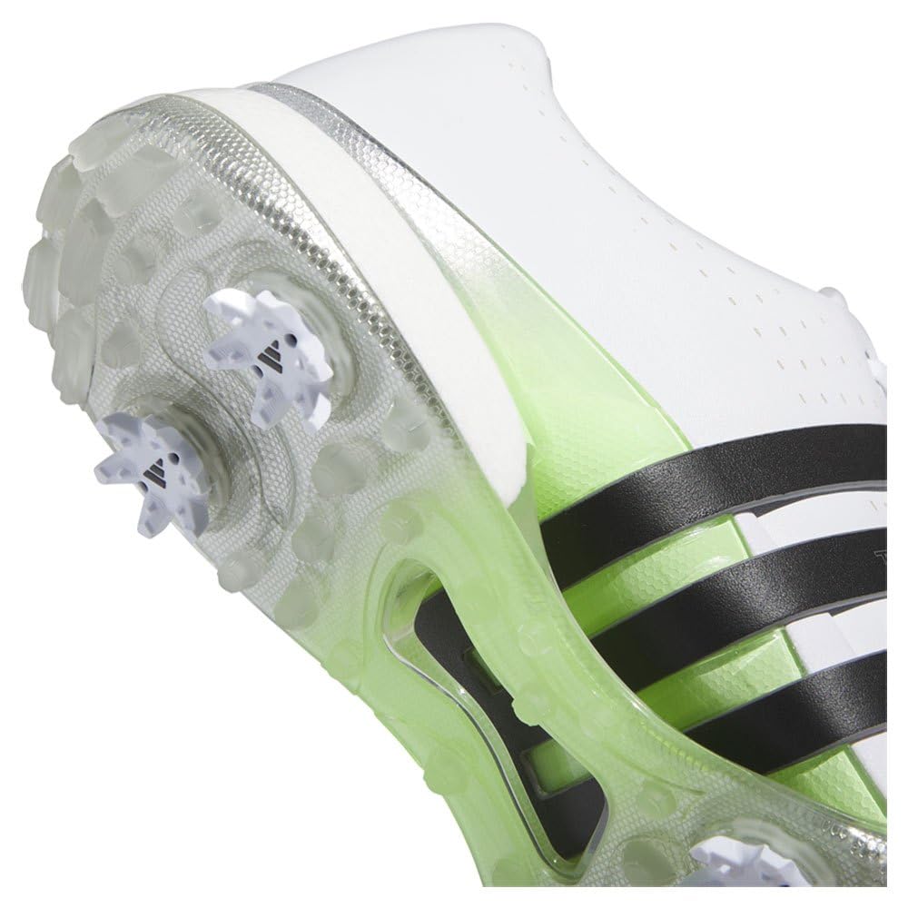 Golf Shoes Tour 360 24 Boa Footwear Spark Cm 2E [Adidas Golf] Men's White/Core Black/Green 28.0
