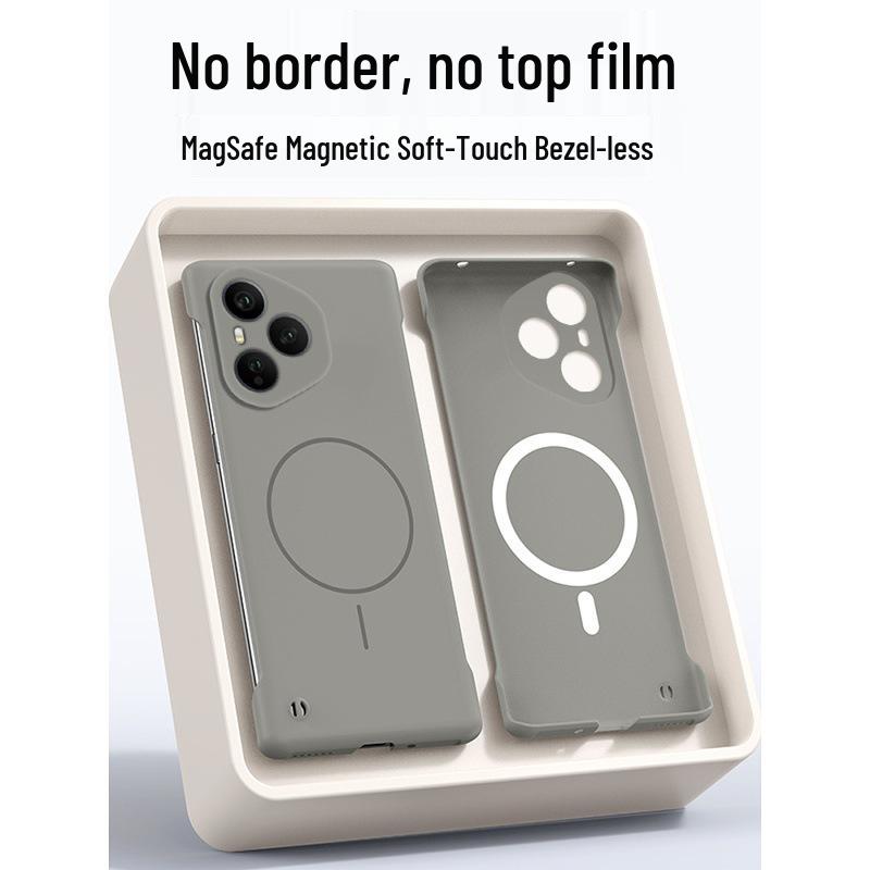 Husă Magnetică Ultra-Subțire Seria Huawei Honor 300/400 pentru Bărbați și Femei - Anti-Cădere, Design Fără Ramă