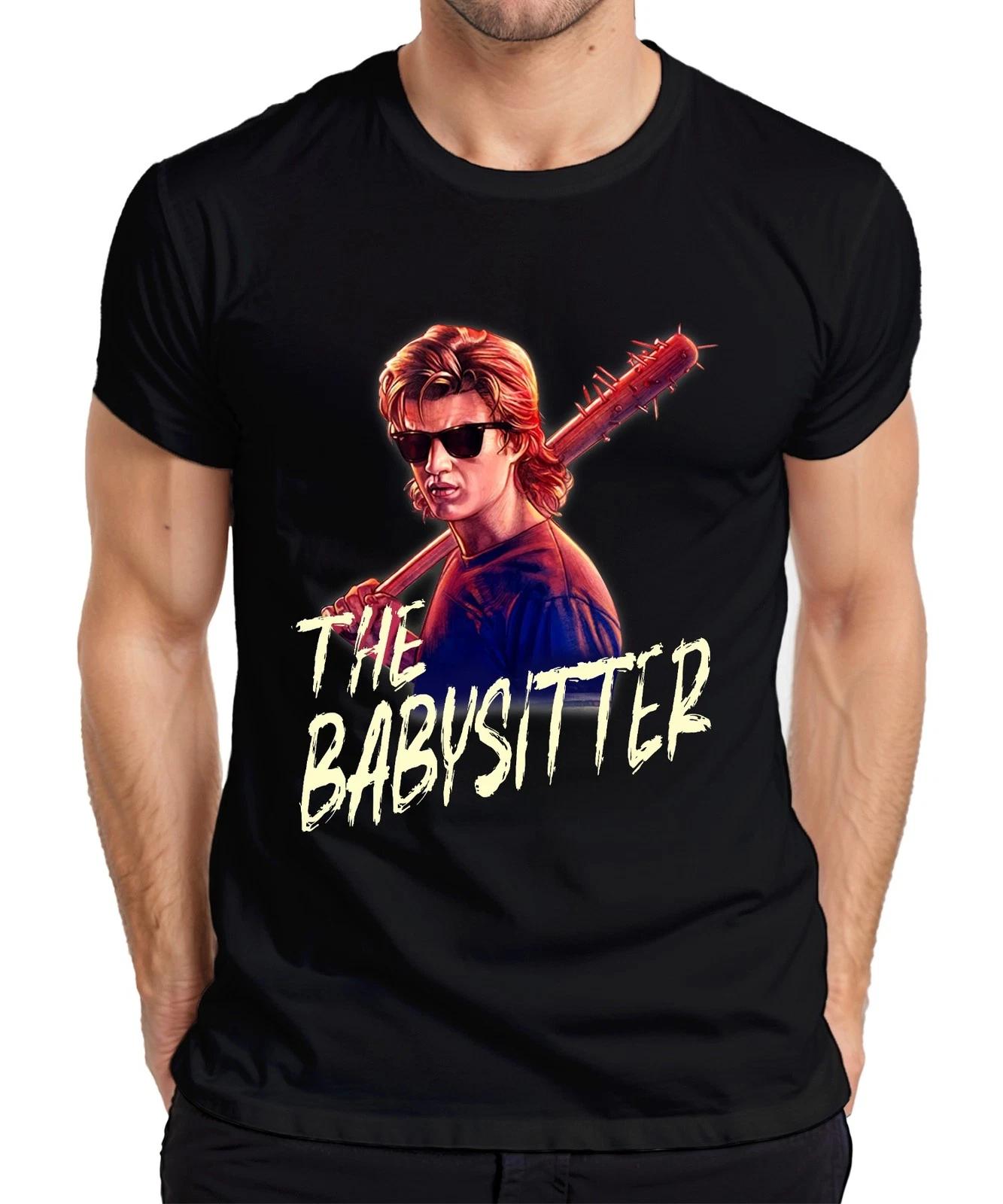 The Babysitter Slasher Sonnenbrille Stachelkeule 80s Steve Harrington Herren T-S XXXL