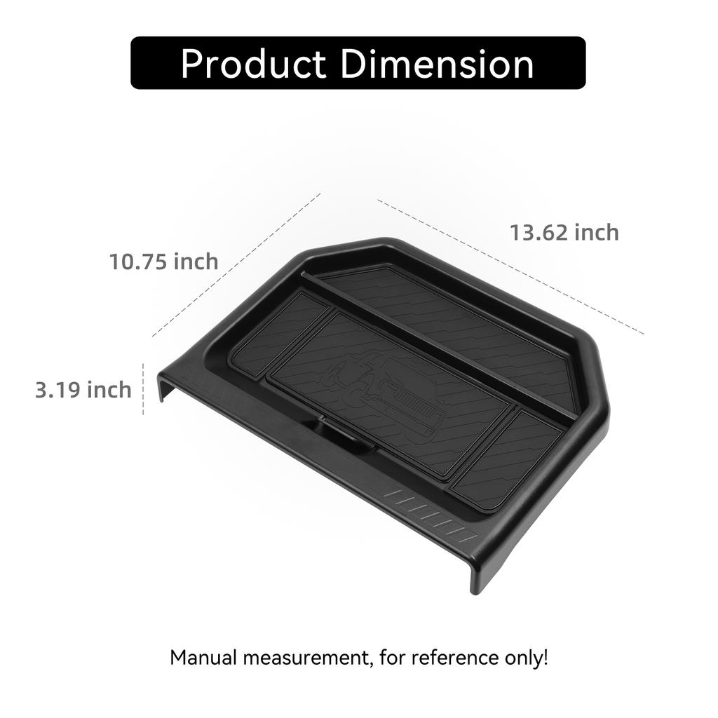 for Ford Maverick 2025 Car Storage Box Central Control Screen Rear Storage Case Interior Accessories Dashboard Storage Tray