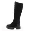 Korean version of long boots women's elastic boots 2025 autumn and winter boots with a thick sole increase of 9 cm fashion versatile trend