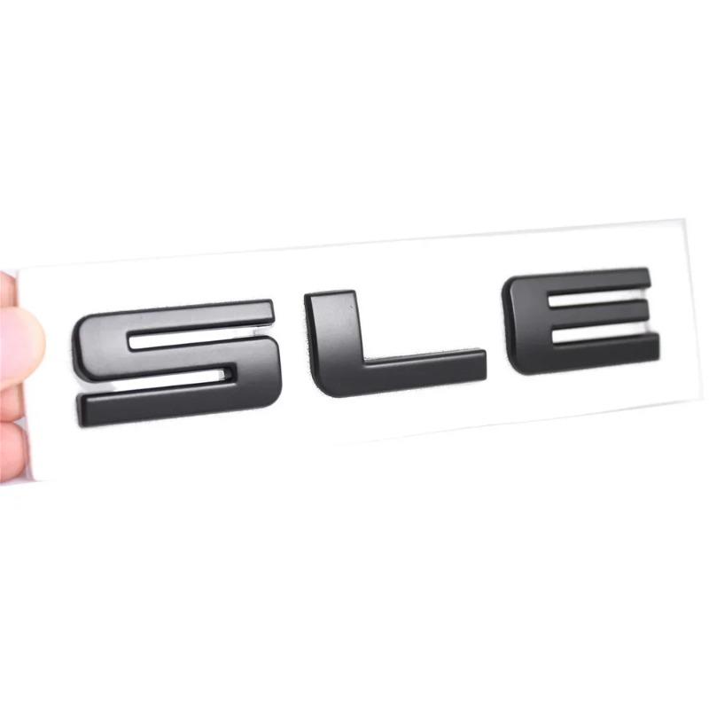 3D SLE Car Door Fender Rear Sticker Emblem Decal for YUKON SAVANNA SIERRA 1500 2500 3500 HD