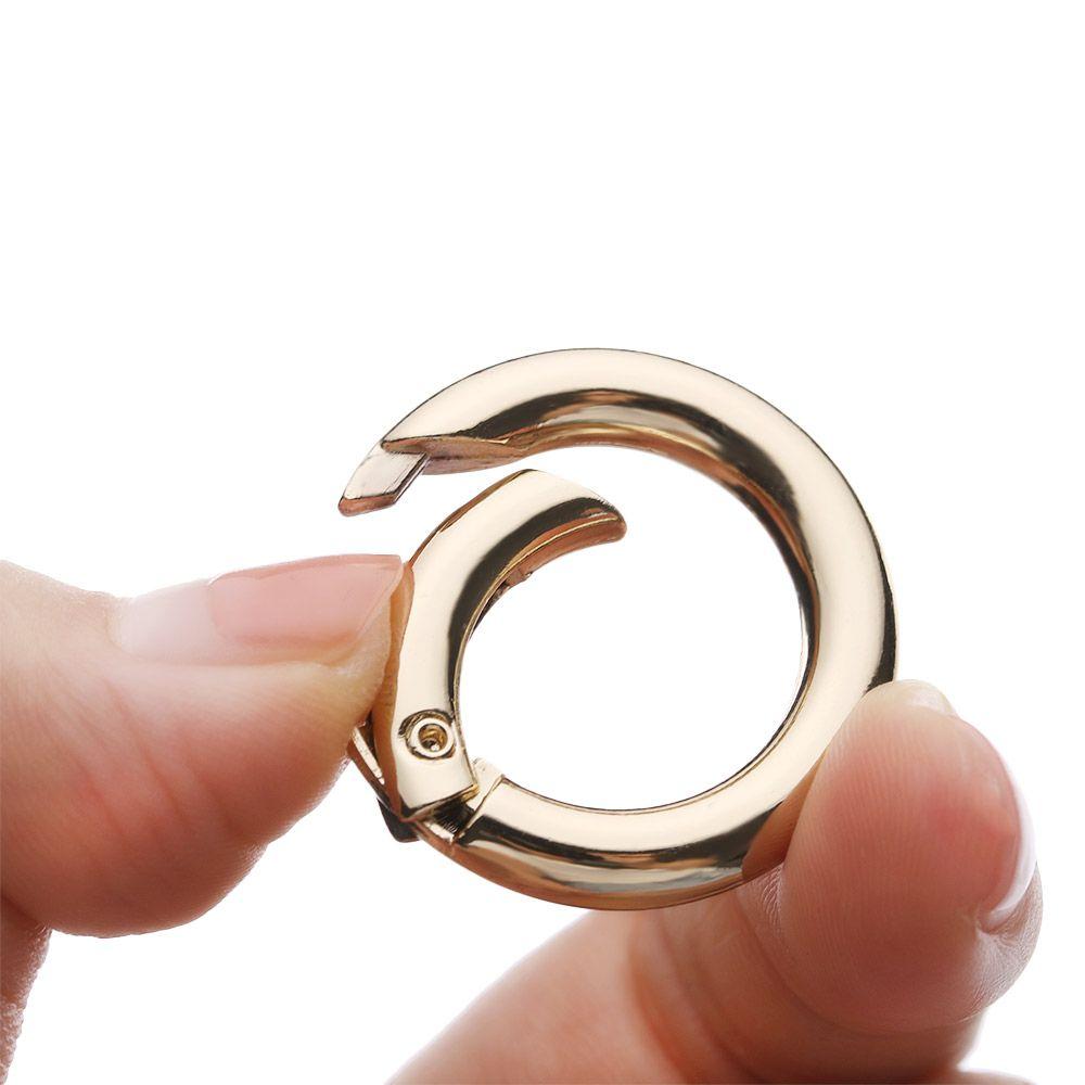 Zinc Alloy Hooks Carabiner Purses Handbags Snap Clasp Clip Spring O-Ring Buckles Bag Belt Buckle