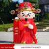 New Year Cartoon God of Wealth Prosperity Sculpture