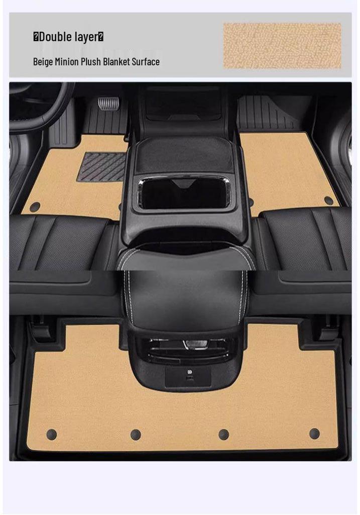 Fengshen L7 TPE Full Coverage Floor Mats: Driver's Foot Pad, Carpet, and Trunk Mat