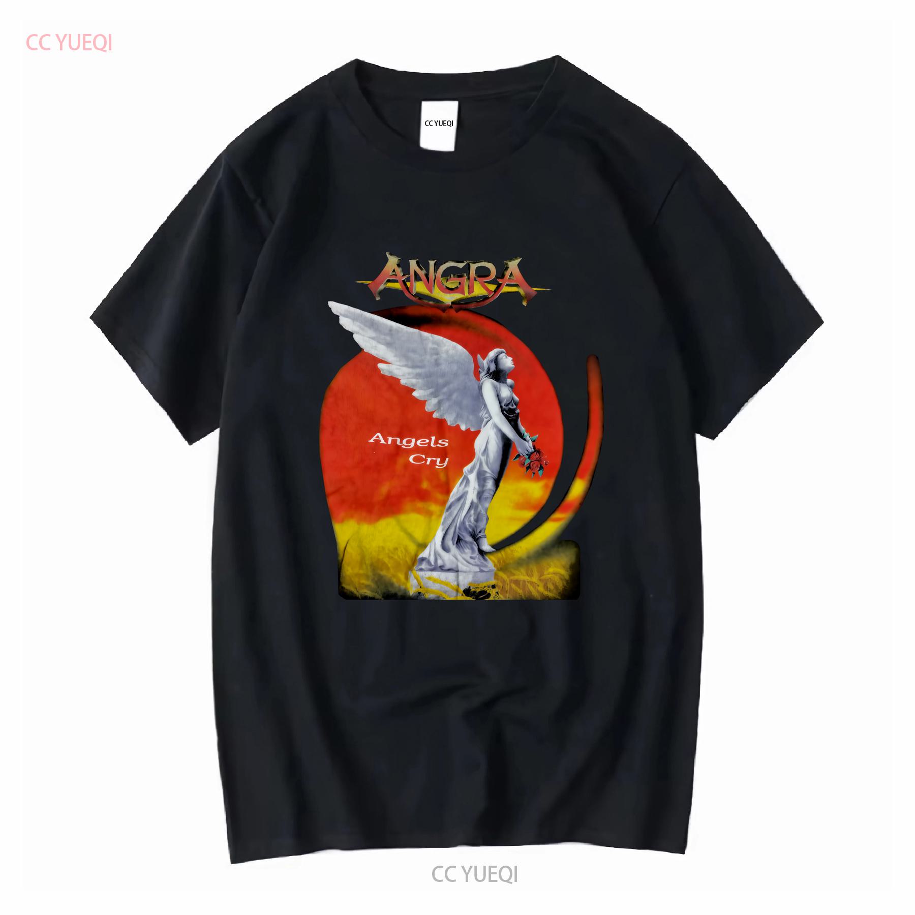 

Vintage 90 s Angra Angels Cry 1993 Power Metal Band T Shirt Music Streetwe vintage Washed homme designer clothes fashion Soft 4XL
