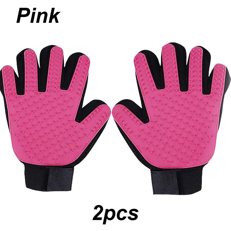 Pet Glove Cat Grooming Hair Deshedding Brush s Dog Comb for s Bath Cleaning Glove De-Shedding De-Matting Pet grooming products