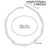 PuRui Fashion Semi Baroque Imitation Zircon Choker Necklace Men Temperament Luxury Clavicle Chain Couple Zircon 2025 New Gift