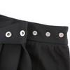Gothic Split Pleated Skirt Women Irregular Mini Short Skirts Fashion Trend Punk Streetwear 4XL Plus Size Sexy Bottoms Y2k Female Clothes