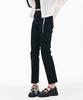 CHASECULT Women'S Black Slim Straight Banding Air Jeans - Black
