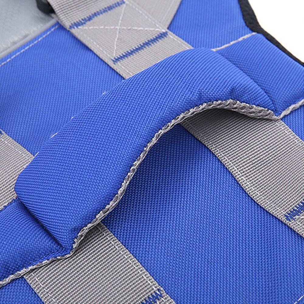 Reflective Dog Life Jacket Adjustable Breathable Dog Swimsuit Oxford Cloth Enhanced Buoyancy Pet Safety Vest Boating
