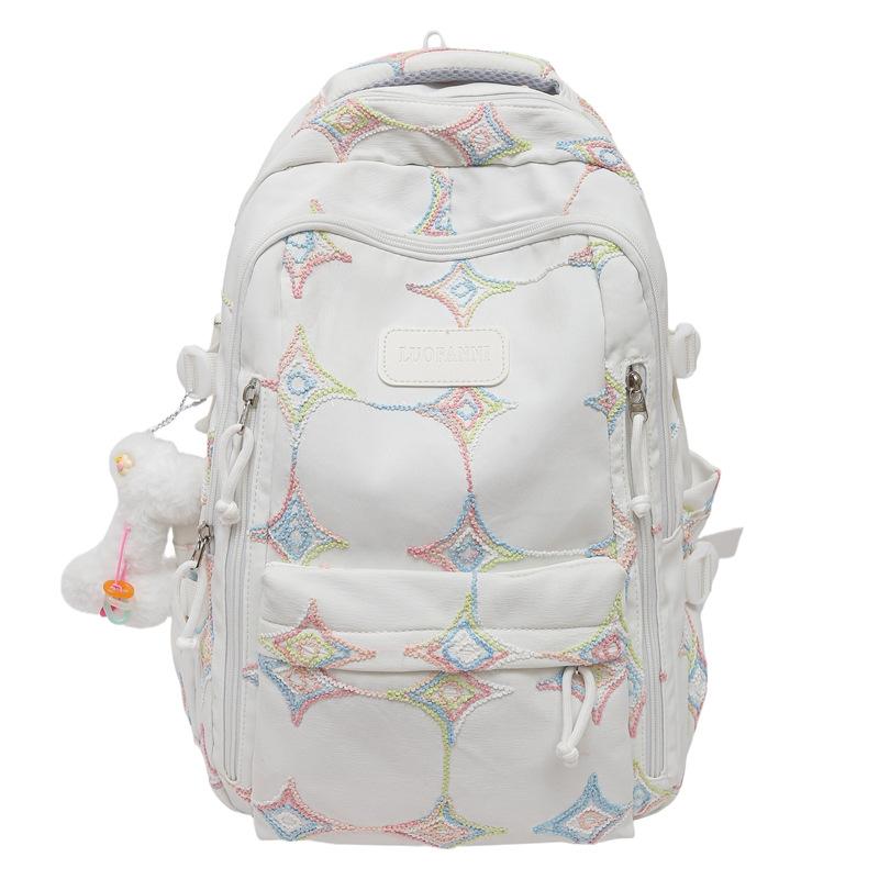 Schoolbag schoolbag Japanese ins junior high school college student backpack large capacity sweet high value Korean version high sense backpack