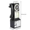 Retro European Style Telephone Model Decor Home Resin Craft Window Photography Props Decoration