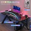 Desktop Computer Desk Ergonomic Gaming Table Bedroom Writing Desk K-type Luxury Stable Gaming Table Double Player Gaming Table