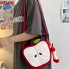 Pear Fruits Shape Crossbody Bag Harajuku Mobile Phone Pack Waterproof Funny Shoulder Bag  Outdoor