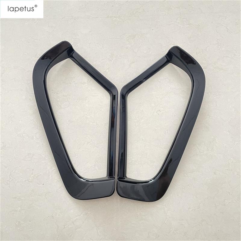 Front Fog Light Lamp Frame Eyebrow Cover Trim For Toyota RAV4 RAV 4 XA50 2024 2025 Chrome Accessories