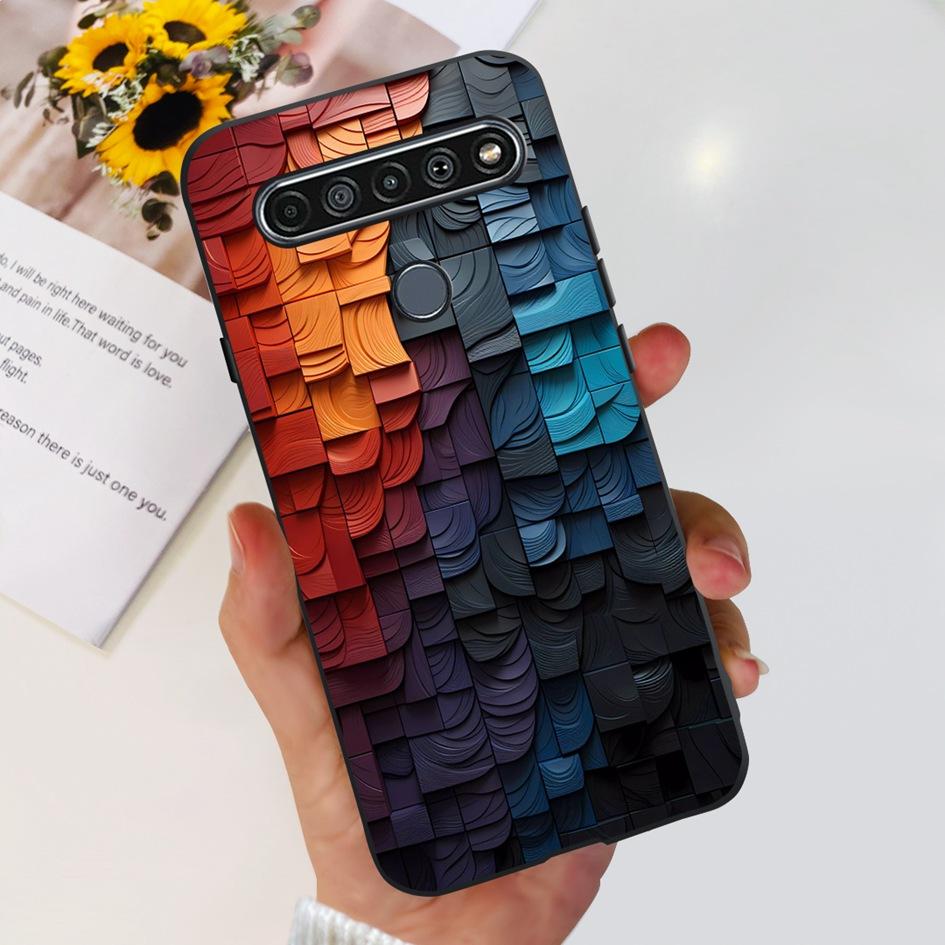 For LG K51s K41s 2020 Case LM-K510 LM-K410 Silicone Soft Slim Back Cover Fashion Phone Cases For LGK41s LGK51s Shockproof Fundas
