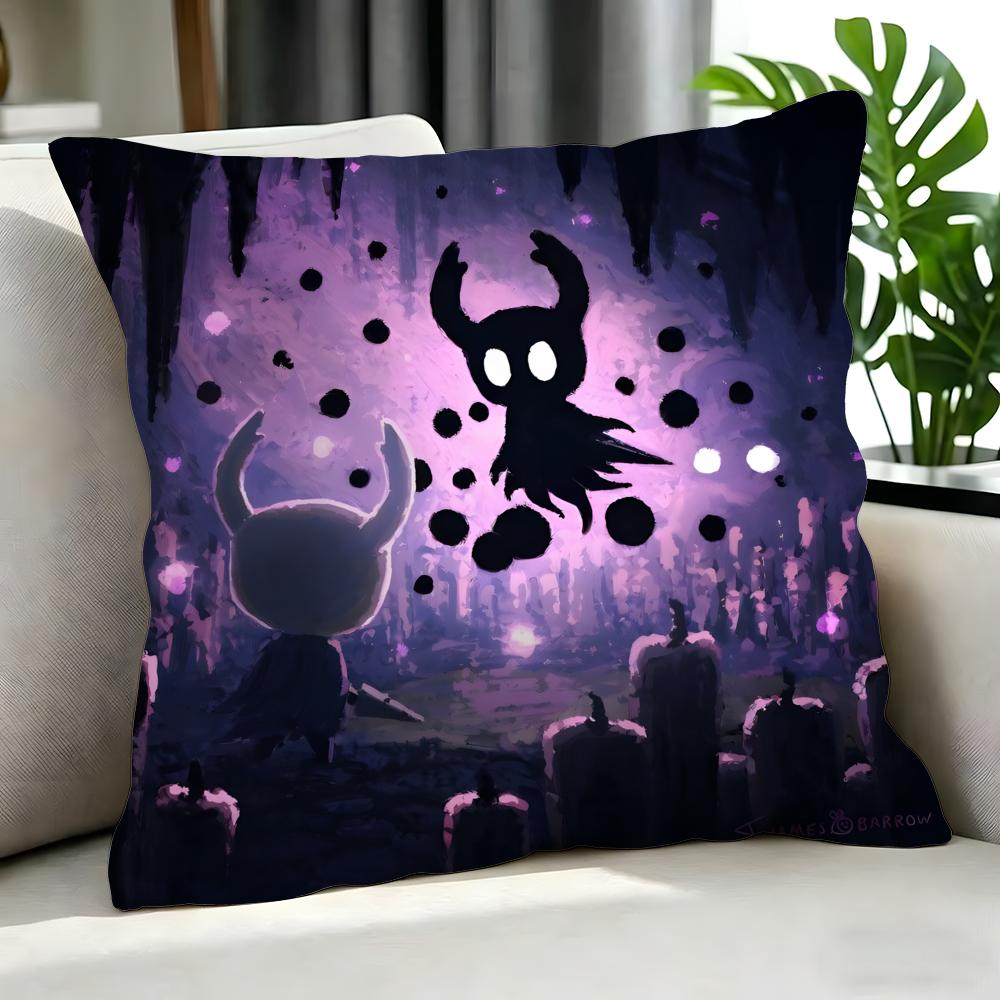 Game Hollow Knight Cushion Cover Cushion Cover Set 4Pcs 50X50 45X45 40X40 Pillowcase Decorative Sofa Home Decor