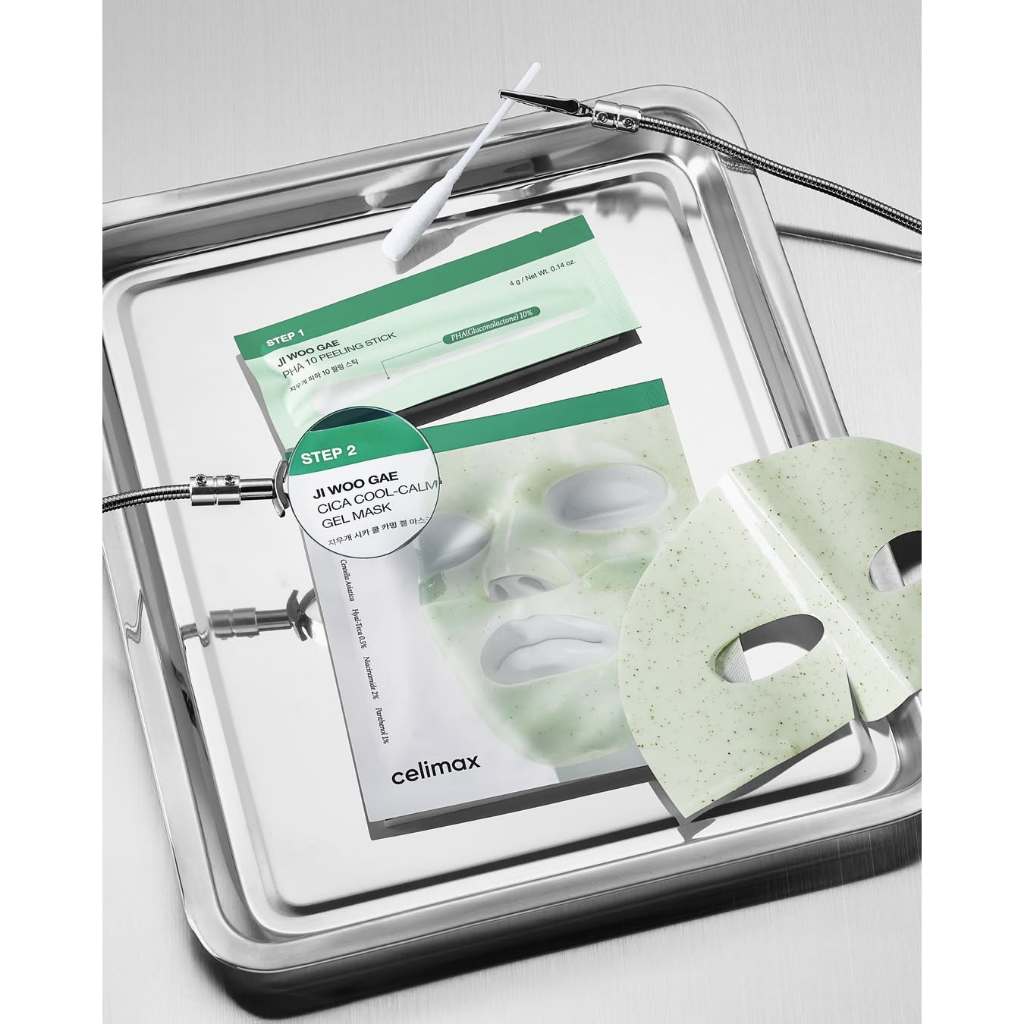 [NEW] CELIMAX Ji Woo Gae Cica Pha Peel 2-Step Gel Mask 2 Options