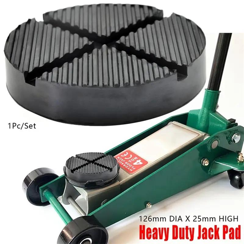 Universal Car Jack Rubber Pads Lift Jack Stand Pad Floor Slotted Car Jack Rubber Pad Frame Protector Adapter Jacking Tool