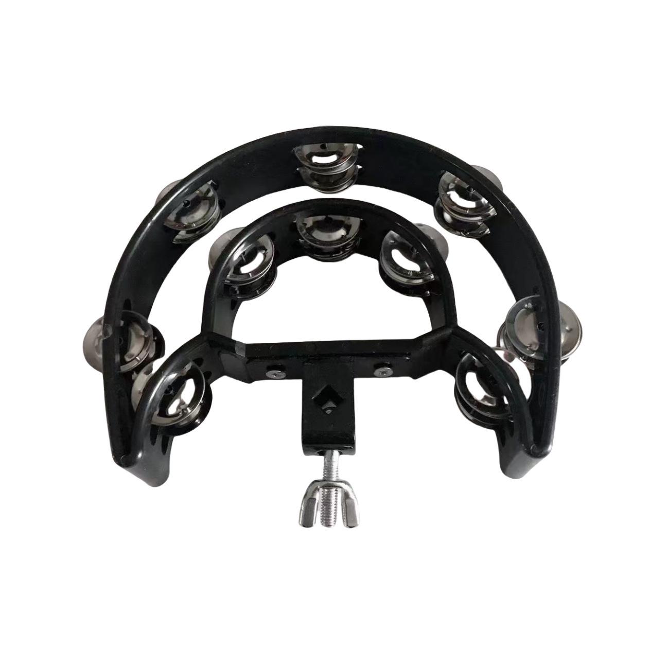 

Percussion Stand with Drum Clamps & Clip-on Hi-Hat Cymbal Extension for Jazz Drums, Hand Bells - Double & Single Row Options Single Row червоний