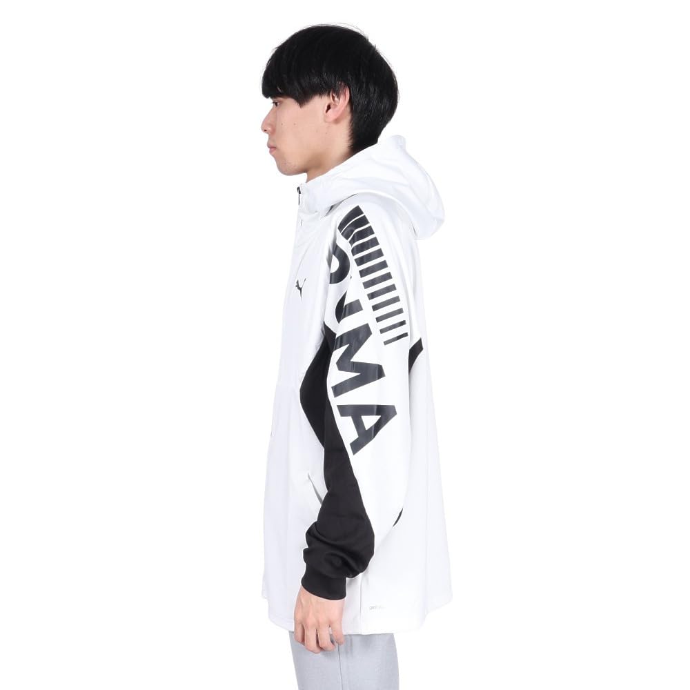 PUMA Elevated Training Knit and White Men's Jacket, Quick-Drying, Windproof, Breathable, 526113, Fall/Winter 2024, (02)