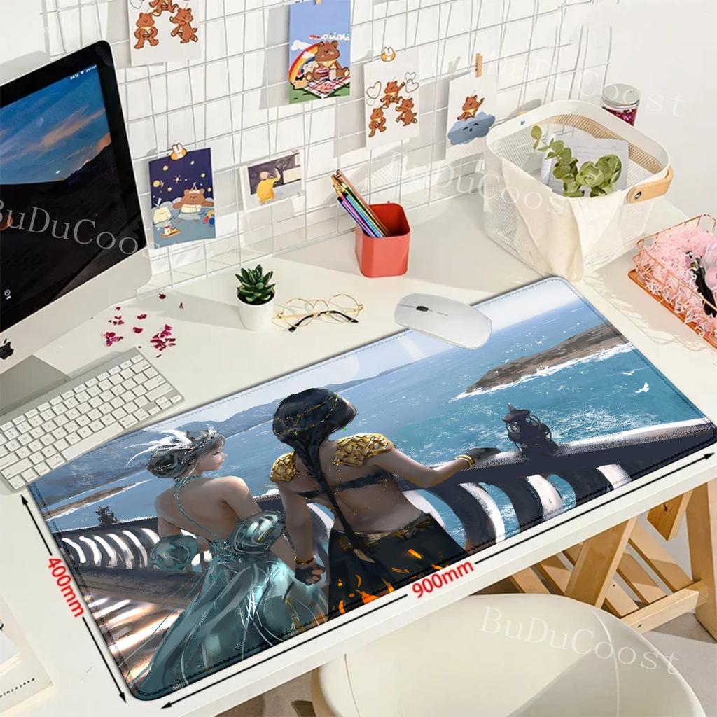 Anime Ghost Blade Ice Princess mousepad Anime mouse pad Gamer XL Computer Home Mousepad XXL Mouse Mat Non-Slip teclado mouse pad