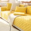Modern Simple Light Luxury Sofa Cushion, Universal Non-slip Sofa Cover for All Seasons, Modern High-end Cushion Cover, Pure Cotton