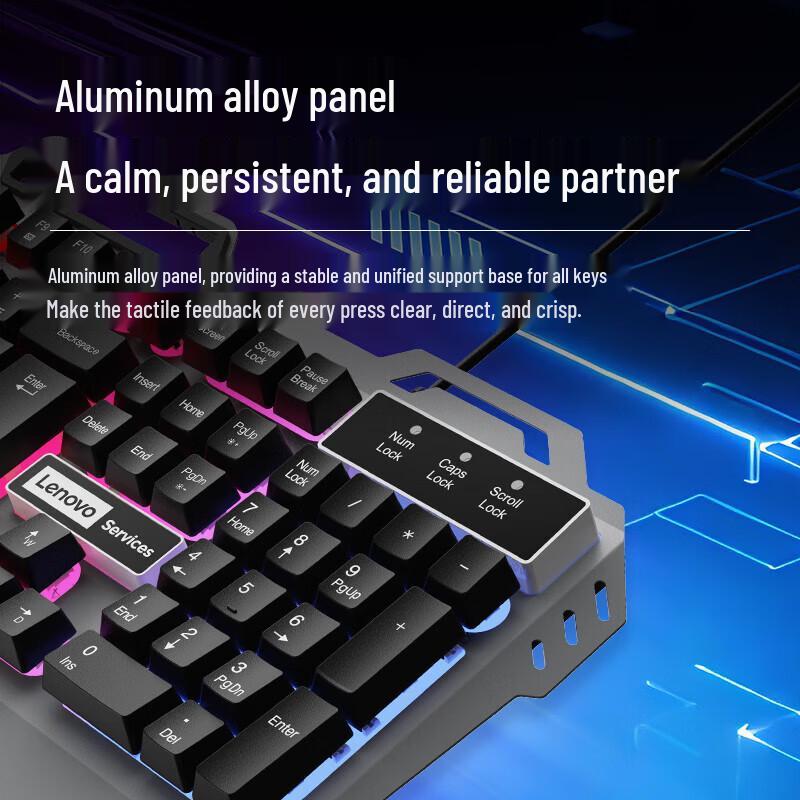 Lenovo KW41 RGB Wired Gaming Keyboard