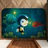 Cartoon T-The O-Octonauts Floor Mat Soft Flannel Entrance Door Mat Non Slip Absorbent Bathroom Bedroom Floor Rug