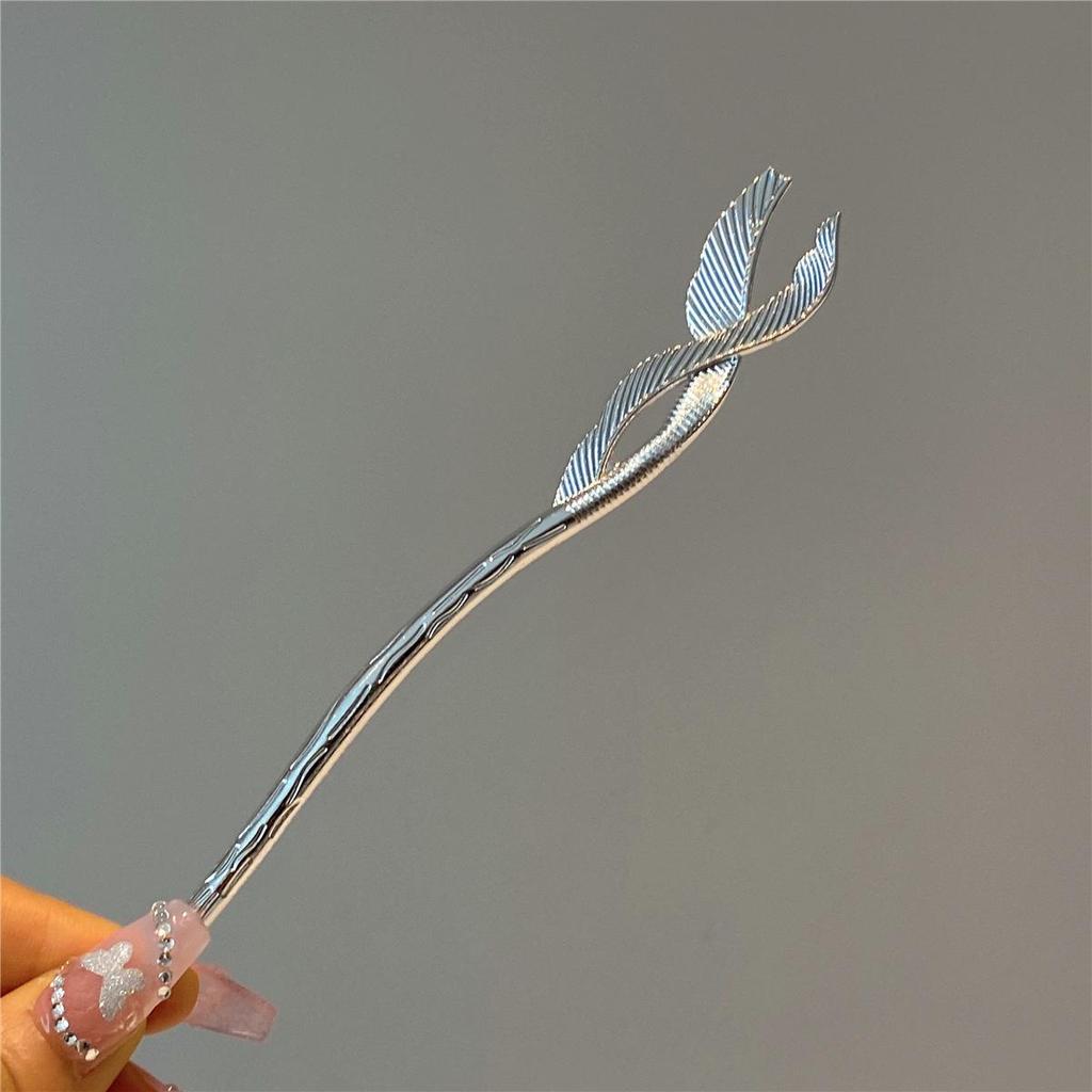 Snake-Shaped Metal Hairpin - Elegant 2023 Summer Accessory