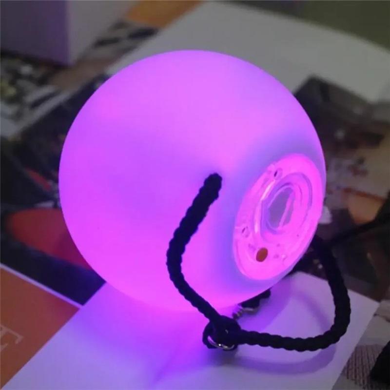 LED for Belly Dance Accessory Multi-Colored Glow Balls Light Up for Party Dance Throwing Ball Shaped Stage Light Party Decor