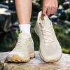 TUINANLE Men's Casual Wide-Toe Sneakers, Large-Size Breathable Walking Shoes, Non-Slip Outdoor Sneakers, Sizes 39–48