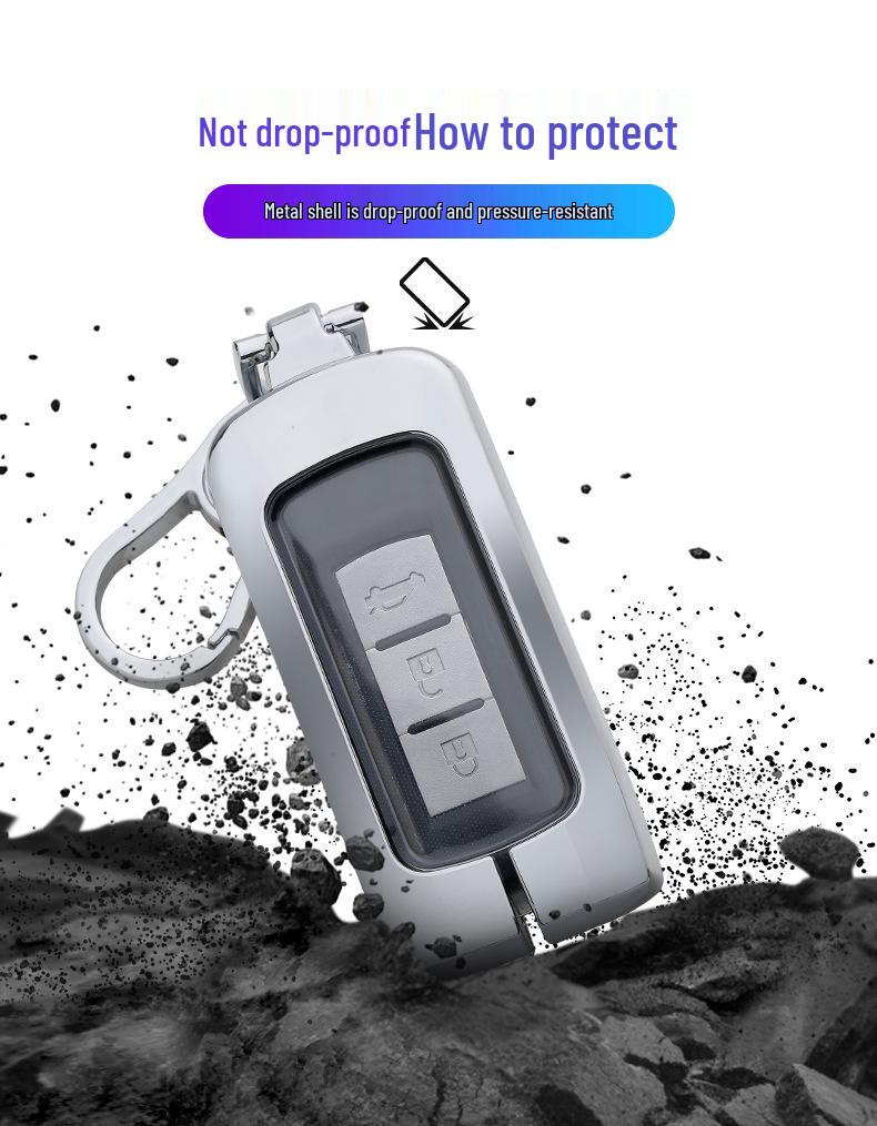 Mitsubishi Nyckelfodral för Outlander, Pajero Sport, Lancer, ASX, Eclipse Cross