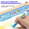 Magical Water Canvas Children's Learning Blanket Water Writing Cloth Repeated Graffiti Water Painting Blanket Large Watercolor Graffiti Pad