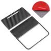 2pcs Rear Storage Panel Trim Cover Real Carbon Fiber Stylish Car Interior Decoration