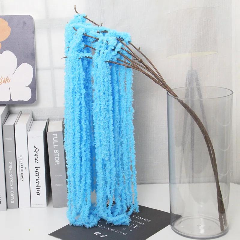 DIY Dried Flowers Hanging Amaranthus for Wedding Arch Bridal Bouquets Decor Eternal Lovers Tears Nordic Shop Windows Display