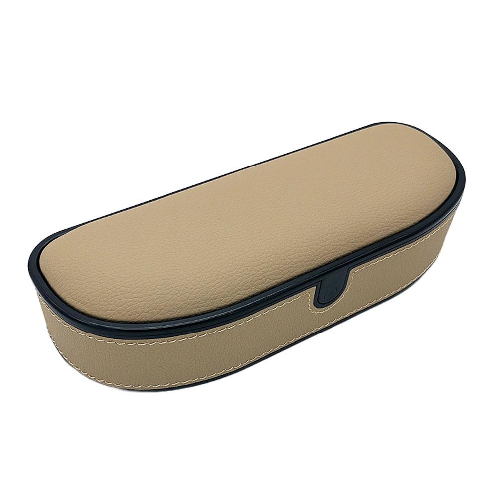 Car Armrest Support Elbow Rest Pad Universal Storage Box ABS + PU  Leather Organizer Arm Heightening Pad For Most Cars Sedan SUV