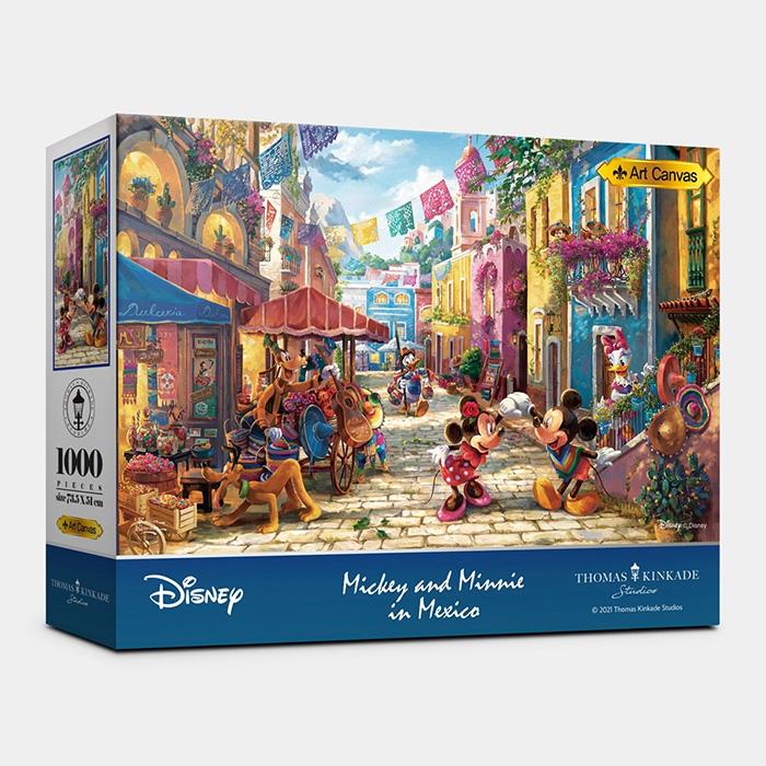 

Микки и Минни Мексика (холст) Пазл Disney 1000 деталей