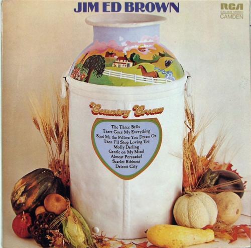 

LP Record JIM ED BROWN - Country Cream CAS2549 RCA Camden 1972 US Folk Used