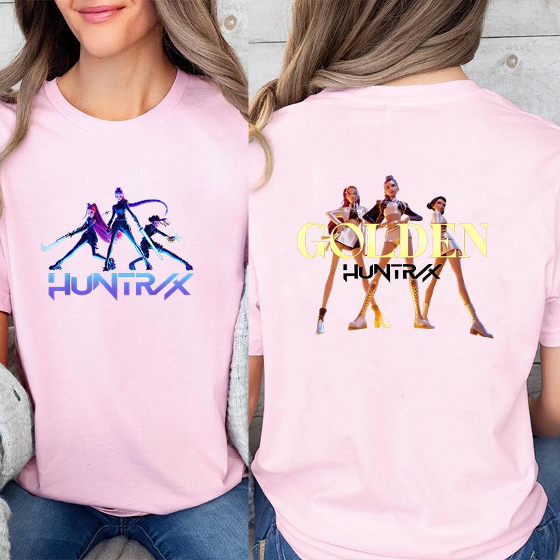 Mode Tryckt Rundhals T-shirt Dam Casual Komfort Kortärmad Kläder Topp