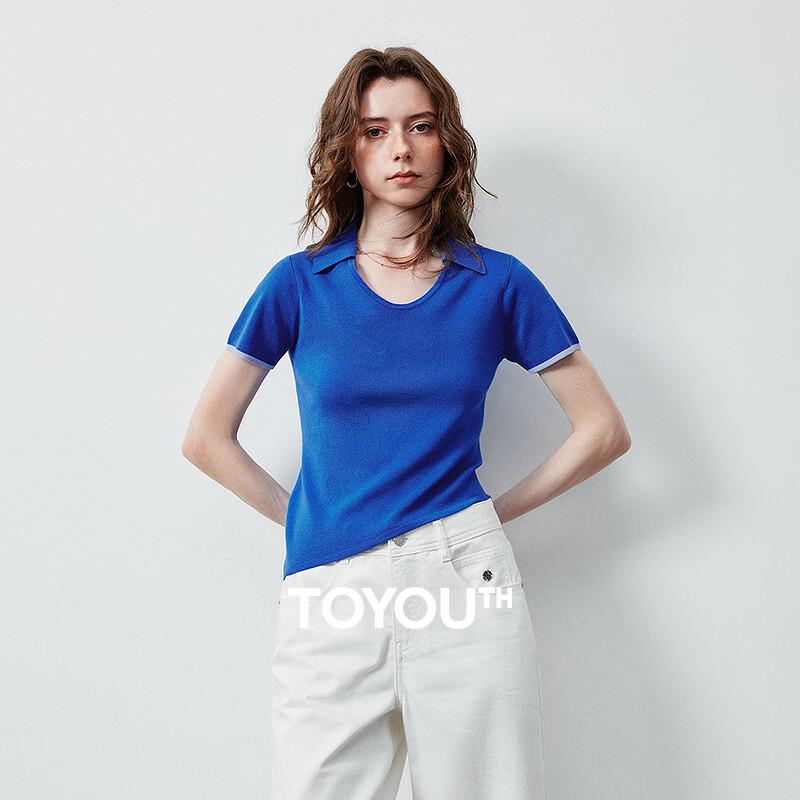 Women s Lyocell U-Neck Knit Top L
